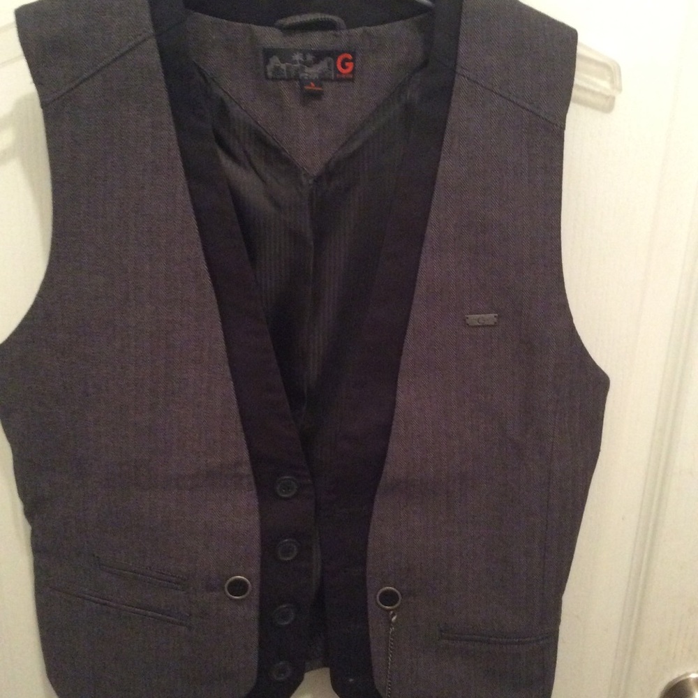Guess lot of 2 vests n H&M blazer